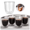 thumbnail image 2 of Double Walled Insulated Glass Mug for Hot Coffee and Tea Heat Retention Home Use, 2 of 9