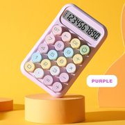 Candy Calculator 10-Digit LCD Display, Staron Portable Mini Calculator for Office, Cute Desktop Calculator for School Homework Shopping with Sensitive Buttons