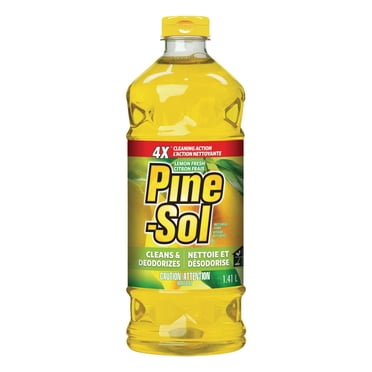 Pine-Sol® Multi-Surface Cleaner, Multi-Surface Cleaner and Deodorizer, Lemon Scent, 1.4L