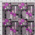 thumbnail image 4 of oneOone Polyester Spandex Fuschia Pink Fabric Asian Floral With Geometrical Texture Sewing Craft Projects Fabric Prints By Yard 56 Inch Wide, 4 of 4