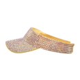 thumbnail image 3 of GDREDA Baseball Cap Fashion Women Leopard Print Sun Baseball Visor Cap Yellow,One Size, 3 of 4