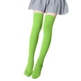 thumbnail image 1 of Dress Socks for Girls ,Children's Solid Color Mid-Calf Length Dance Knee-High Socks, 1 of 4