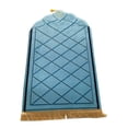 thumbnail image 1 of Mupvlun Portable Prayer Rug - Thick Embossed Flannel Prayer Mat with Sponge Base for Indoor/Outdoor Use (31.5''x47.24'') D1, 1 of 4