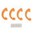 thumbnail image 2 of 4Pcs Protection de l'Hélice, PP Anti-Collision Protecteurs d'Hélice pour Drone Avata, 2 of 8
