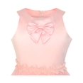 thumbnail image 4 of Flower Girls Dress Halter Bow Tie Ruffle Wedding Bridesmaid 8 Years, 4 of 7