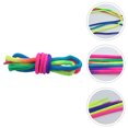 thumbnail image 3 of 1 Pair Rainbow Thick Round Shoelaces Colorful Fashion Sneaker Shoe Laces, 3 of 7