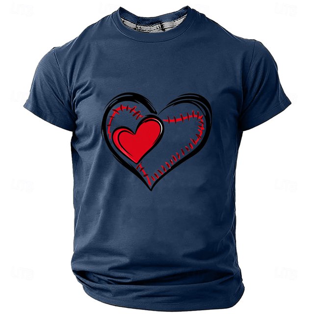 Pisexur T Shirts for Man , T-Shirt à Col Rond Imprimé Décontracté pour Hommes à Manches Courtes Bleu Foncé, 4TG Chandails de Golf pour Hommes et Chemises pour Hommes
