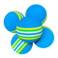 thumbnail image 3 of Golf Practice Balls Multicolor and Lightweight Sponge Ball 50 Pieces Golf Training Indoor and Outdoor for Backyard Hitting Mat Soft for Children Pets - Blue 42mm, 3 of 5