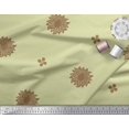 thumbnail image 2 of Soimoi Rayon Fabric Flower Artistic Printed Fabric 1 Yard 56 Inch Wide, 2 of 3