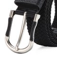 thumbnail image 4 of Ceinture de Taille Tissée Élastique Décontractée Simple Ceinture Tressée Ceinture de Robe pour Femmes Hommes, 4 of 10
