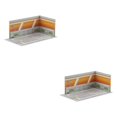 thumbnail image 3 of Dalazy 1 32 Diecast Model Car Garage for Diorama Collection Background Stunning and Realistic Type 32088 2Set, 3 of 6