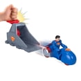 thumbnail image 2 of Imaginext DC Super Friends Launcher Set with 3-inch Superman Action Figure, Toy Vehicle & Housing Unit, 2 of 6