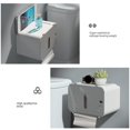 thumbnail image 2 of EIMELI Tissue Dispenser Box Automatic Dispensing Eletric Paper Towel Dispenser Housewarming Gifts  Gray, 2 of 5