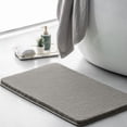 thumbnail image 4 of TIMIFIS Bathroom Rugs Solid Color Long Cotton Velvet Carpet Super Absorbent Thick Plush Against Slip Floor Mat Home Bathroom Foot Mat Bath Mat, 4 of 6