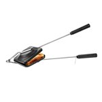 iKonbi Nonstick Regular Sandwich Gas Toaster (Black)