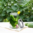 thumbnail image 4 of 24 Pieces Regular Mouth Canning Jar Replacement Metal Rings, Split-type Lids, Practical Screw Jar Bands Leak Proof Tinplate Metal Bands Rings, Compatible with Mason Canning Jars, 70mm Silver, 4 of 7