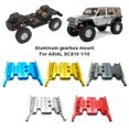 thumbnail image 1 of VONKY Plaque de Montage de Boîte de Vitesses en Alliage d'Aluminium pour 1/10 AXIAL SCX10 Rock Crawler Support de Boîte de Vitesses Polyvalent RC Compatible Rouge 1Set, 1 of 6