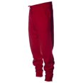 thumbnail image 1 of Independent Trading Co. Mens Midweight Fleece Pants, XL, Red, 1 of 1