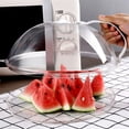 thumbnail image 3 of Microwave Plate Cover Transparent Cover An Ti Splatter Lid With Steam Vents Holes And Handle Microwave Cover For Food Microwave Oven Heating Cover Oil Proof Cover Including Base, 3 of 5