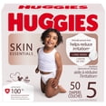 thumbnail image 1 of Huggies Skin Essentials Baby Diapers, Size 5 (27+lbs), 50 count, 1 of 8