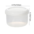 thumbnail image 3 of Plastic Food Storage Containers Food Grade Airtight Food Storage Box BPA Free Plastic Container with Lid for Kitchen Pantry Organization(White,1Pcs) Rkxzt, 3 of 9