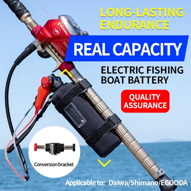 electric fishing reel conversion Adaptive Kit The AtlantiX 1500 is a lightweight 10000mAh Electric Fishing Reel Battery