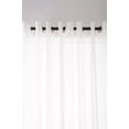 thumbnail image 3 of Bouclair Rideau Transparent Ivoire Kacha 52x96 Po (132x244 cm), 3 of 10