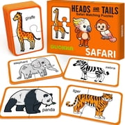 Quokka Toddler Puzzles Ages 2-4 – Kids Puzzles 16 Matching Pairs of Wild Animals – Educational Jigsaw Puzzles for Kids
