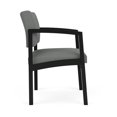 thumbnail image 4 of Fauteuil d'Appoint pour Réception et Salle d'Attente Lenox en Acier / Acier Noir / Gris Pâle, 4 of 5