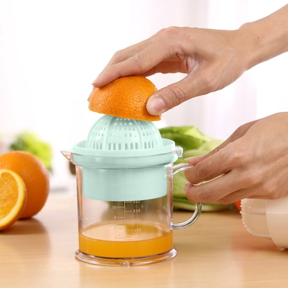 Prime Deals! Gspmoly Manual Juicer Squeezes Lemon Separates Cup with Scale Holds Hand and Presses Juices Prime Deals