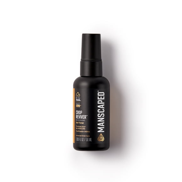 MANSCAPED® The Crop Reviver®, Hydrating & Refreshing Men's Body Toner Spray, with Soothing Aloe Vera, 1.89 fl oz
