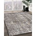 thumbnail image 2 of Ahgly Company Indoor Rectangle Traditional Pale Silver Gray Persian Area Rugs, 8' x 10', 2 of 6