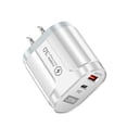 thumbnail image 3 of PEZHADA Fast Quick Charge Pd20W 3.0 Usb Hub Wall Charger 3.0A Power Adapter Us Plug Usb Plug in Wall Charger, 3 of 9
