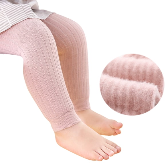 KVPLBQFD Navy Leggings for Girls Leggings 6-7 Plus Size Capri Leggings Pattern Tights Flesh Colored Fleece Lined Tights Girls Wide Leg Sweatpants, Pink 6-12 Months