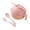 Pink, variant on Dvruxg Microwave Ramen Bowl, Microwave Ramen Cooker Bowl Set, Quick Ramen Cooker with Handles Ramen Noodle Cooker with Spoon Chopsticks Fork