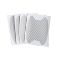 thumbnail image 3 of 4Pcs Universal Carbon Fiber Auto Door Handle Film Stickers Car Handle Anti Scratch Stickers, 3 of 5