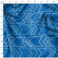 thumbnail image 4 of Soimoi Blue polyester Crepe Fabric Arrow Symbol Print Fabric by the Yard 52 Inch Wide, 4 of 5
