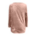 thumbnail image 4 of LSLJS Chandails Chauds d'Hiver pour Femmes, Molletonnés, à Enfiler, Col Ras du Cou, Thermiques, Longs, Hauts de sous-Vêtements, Vêtements Confortables, 4 of 6
