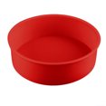 thumbnail image 1 of kurtrusly Wedding Birthday Party Cake Restaurant Reusable Washable Mousse Round Mould Kitchen Gadget Accessories Red 8 Inch 1Set, 1 of 6