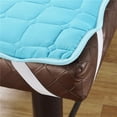 thumbnail image 4 of DOLITY 2 Pcs Drap de Matelas de Lit de Massage avec Trou Bleu, 4 of 9