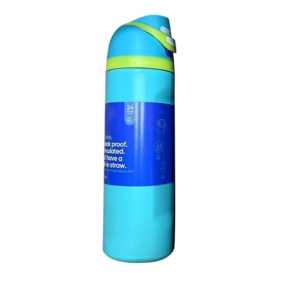 Owala Bouteille d'Eau en Acier Inoxydable 24 oz - Bleu Vert-2
