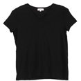 thumbnail image 1 of Goldie T-shirt Transparent Noir à Manches Courtes pour Femme - TP, 1 of 2