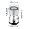 thumbnail image 4 of Generic Compact Electric Coffee Bean & Spice Grinder for Home Use, 110V, Adjustable Grinding Time, 360° Cross-Shaped Blade, Ideal for Grains, Pet Food, and More, 4 of 8
