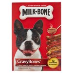 Milk-Bone GravyBones Crunchy Biscuit Dog Treats, Meat & Chicken Flavour