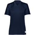 thumbnail image 1 of Chandail de Football Uni pour Femmes, Bleu Marine - Petit, 1 of 1