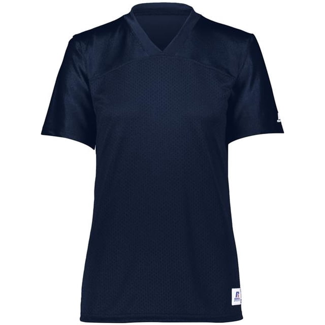 Chandail de Football Uni pour Femmes, Bleu Marine - Petit