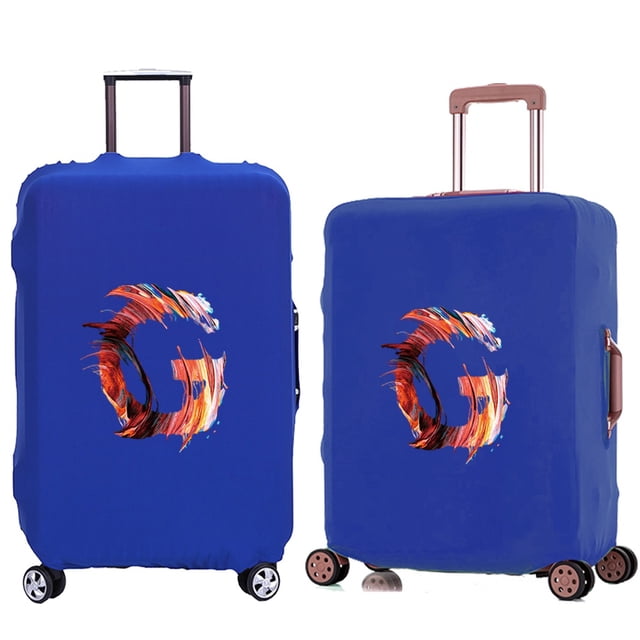 Suitcase Protective Cover Trolley Travel Suitcase Elastic Dustroof Cover Apply To 18-28 Inch Luggage Paint Series Pattern 8paintG M