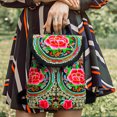 thumbnail image 1 of Amzcrzy Storage and Organization A Knapsack Ethnic Style Bag Embroidered Small Backpack Yunnan Embroidered Bag Embroidered Shoulders Bag Home Storage Organization and Storage Storage Container, 1 of 5