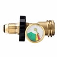 thumbnail image 2 of Propane Tank Gauge Adapter, Household Brass Propane Tank Converter  for Gas Grills, 2 of 8