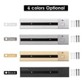 thumbnail image 4 of Yeacher Removable Electrical Outlet Track System Surface Mounted Power Track System Movable Wall Outlet Extender Wireless Power Strip Sliding Rail Cables Management Compartment for Home Improvement, 4 of 8